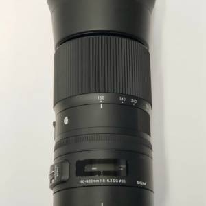 Sigma 150-60mm f5-6.3 DG OS HSM Contemporary for Nikon F-Mount (C 版本) - 98%...