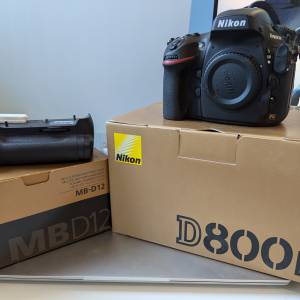 Nikon D800e MB-D12 相機 電池手柄