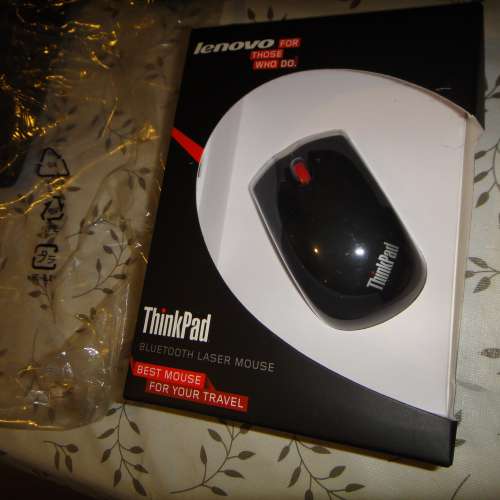 全新原裝 Lenovo ThinkPad 鐳射藍芽滑鼠