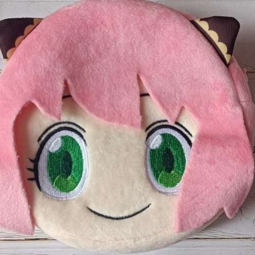 全新 SPY x FAMILY ANYA 安妮亞 圓形 化妝袋 收納袋