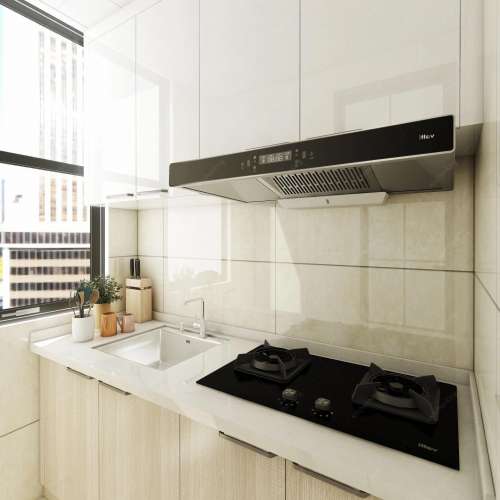 🔥一字橱柜订造全屋傢俬訂製現代簡約廚房櫥櫃整體廚房櫥櫃訂製實木櫃