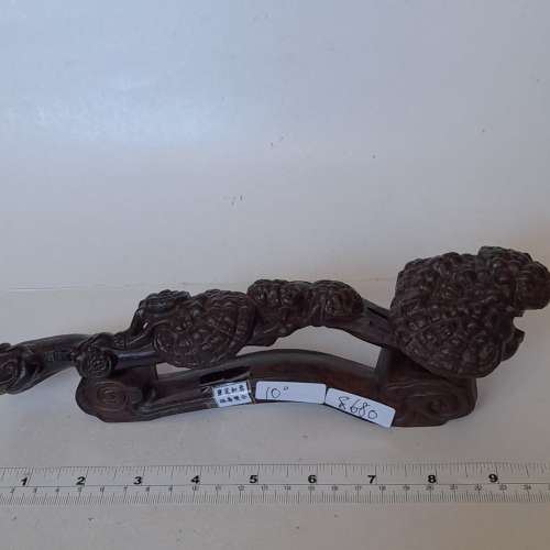 沉香木雕擺件，單一款價錢如照片顯示，一手三款，包括一對大象一套靈芝，一個觀音。...