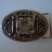 3D 密斗 貨車 立體 腰帶扣