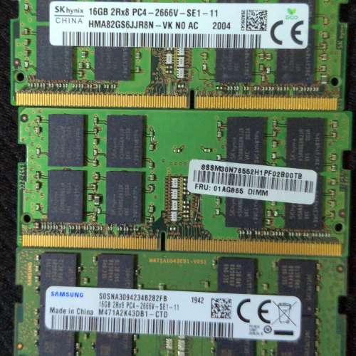 SK Hynix 16GB DDR4 2666MHz Desktop RAM (PC4-21300) – Single 288-Pin DIMM, 2Rx8, HMA82GU6CJR8N-VK (Used, Tested)
