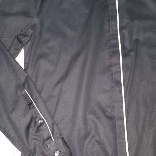 AT-20 Black Shirt 長袖黑色襯卹衫 Ultra Slim Fit 修身 Size 170/96A 碼