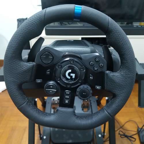 Logitech G923 行貨 PS版 三腳 軚盤腳掣波棍連支架
