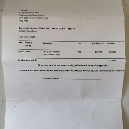 ONA Bag，Prince for Leica，Canvas，black