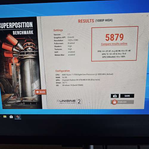 二手GIGABYTE AORUS RX580 8G