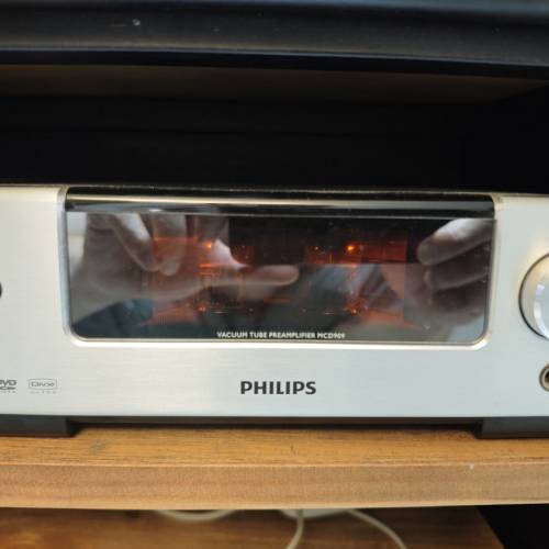 飛利浦 Philips  DVD/MP3/CD  MDC 909(膽機)+喇叭