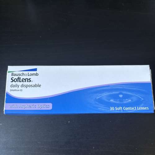 博士倫oneday即棄隱形眼鏡100度，買錯度數平賣