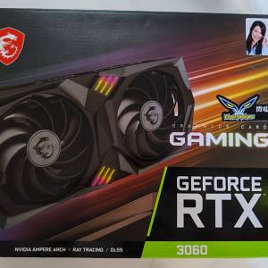 MSI GeForce RTX 3060 GAMING X 12G