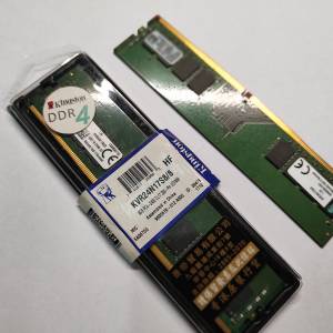 Kingston Memory KVR24N17S8/8 8GB DDR4 2400