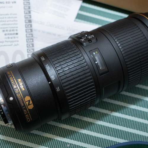 Nikon AF-S NIKKOR 70-200mm f/4G ED VR