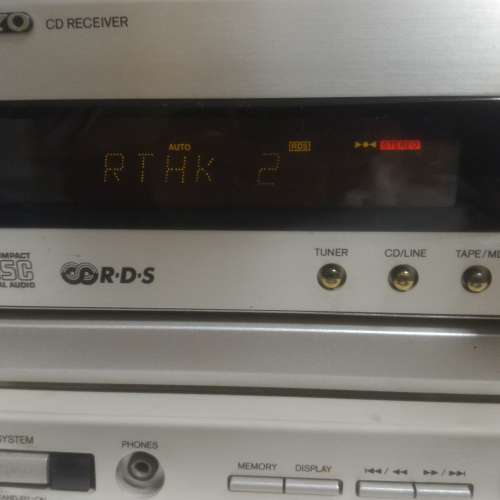 精品onkyo cr-185ii cd receiver