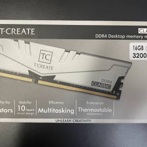 Team Group T-CREATE DDR4 3200 ( 8GBx2 ) 16GB KIT not 2666 3600