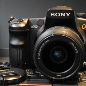 Sony A700 超新body 連18-55mm Sam kit