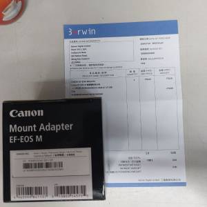 Canon Mount Adapter EF----EOSM鏡頭