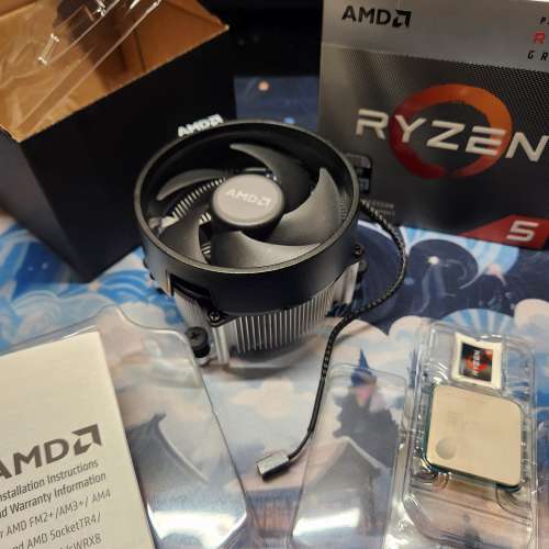 AMD Ryzen 5 3400G 盒裝連原裝散熱器 AM4