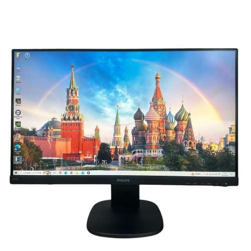 24" Philips 243S7｜👀 FHD 60Hz｜原廠保養到 2025-11【👍🏼 無邊框｜🔊 有喇叭｜✔...