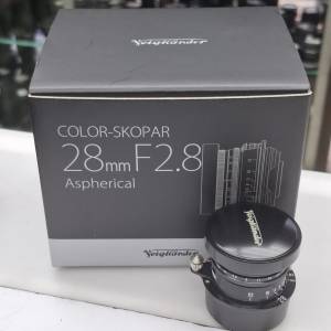 VOIGTLANDER COLOR-SKOPAR 28MM F2.8 ASPHERICAL LIKE NEW LEICA LTM MOUNT