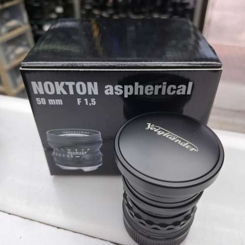 VOIGTLANDER NOKTON 50MM F1.5 ASPHERICAL LIKE NEW LEICA M MOUNT