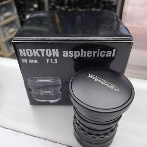 VOIGTLANDER NOKTON 50MM F1.5 ASPHERICAL LIKE NEW LEICA M MOUNT