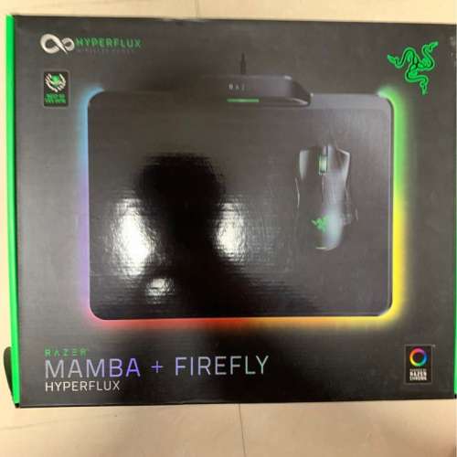 Razer mamba firefly hyperflux 無線滑鼠+滑鼠充電墊