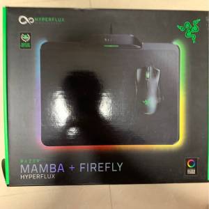 Razer mamba firefly hyperflux 無線滑鼠+滑鼠充電墊
