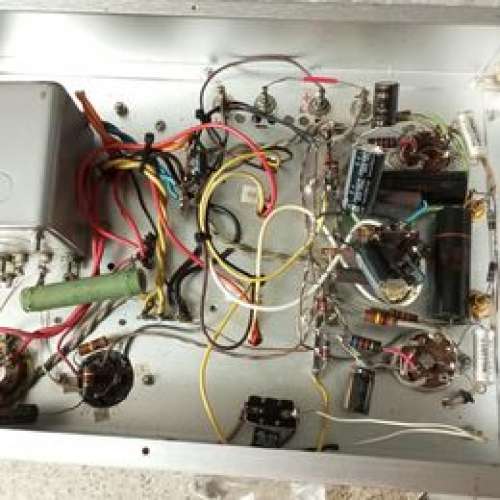 西電WE421A功率管放大器.