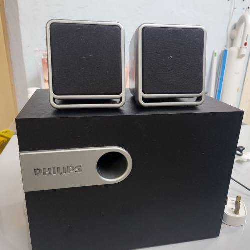 Philips 電腦喇叭揚聲器2.1