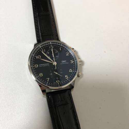 IWC Portugieser chronograph black