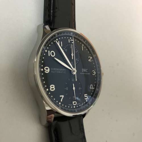 IWC Portugieser chronograph black