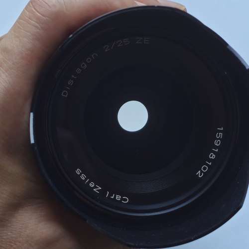 Carl Zeiss Distagon T* 25mm f/2 ZE & JJC EF-RF 電子接環