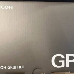 全新水貨 RICOH GR III HDF 新款 現貨少量