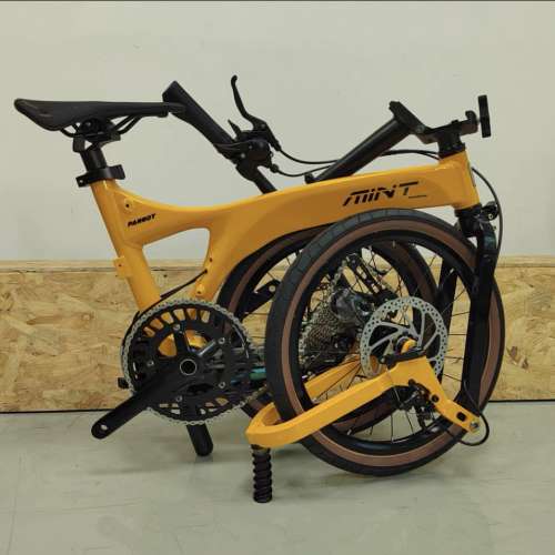 2023 MINT PARROT 9速 18吋 鋁合金折叠車 送前後蛙燈叮叮