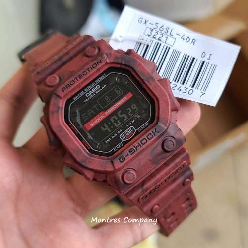 Montres Company香港註冊公司(28年老店) 卡西歐 CASIO G-Shock GX-56SL-4 太陽能 光...