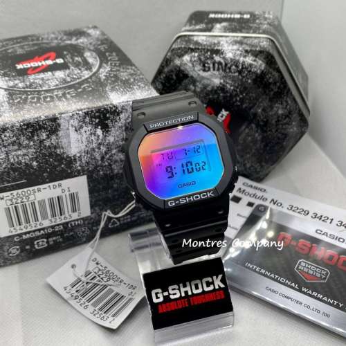 Montres Company香港註冊公司(28年老店) 卡西歐 CASIO G-Shock DW-5600SR-1 漸變水...
