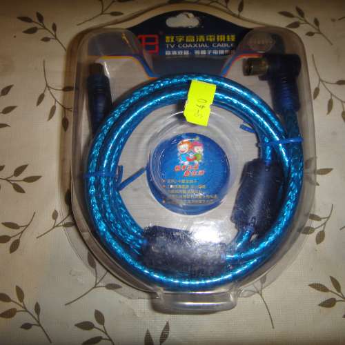 全新 光纖線 及電視天線一齊賣