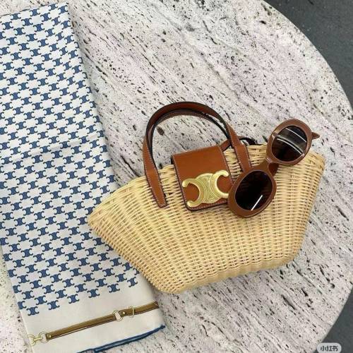 CELINE TEEN COUFFIN 編織袋