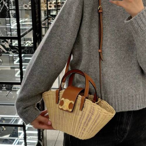 CELINE TEEN COUFFIN 編織袋