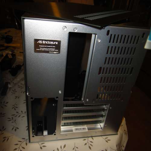全新 銀灰色 abee AS Enclosure W1 Micro-ATX 機箱  鋁箱 abs塑料