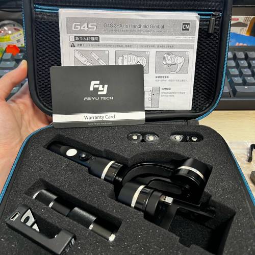 GoPro HERO 4 Silver 配件齊全 連 Gimbal 穩定器Feiyu-Tech G4 3 Axis