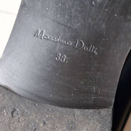 Massimo dutti 真皮鞋38號