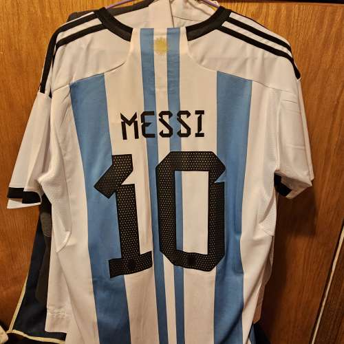阿根廷3星主場球衣L碼