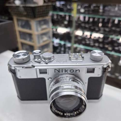 NIKON S BODY + NIPPON KOGAKU NIKKOR-S.C 5CM F1.4