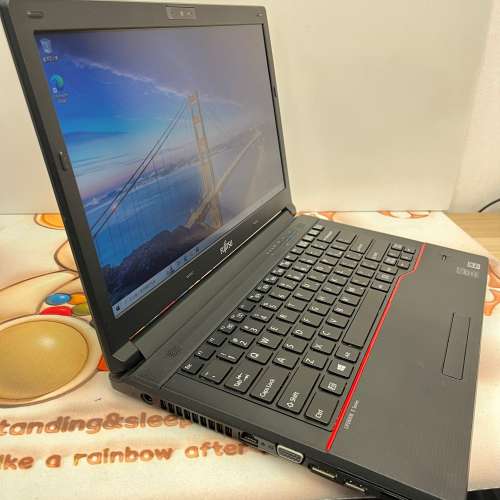(荃灣實體店 $999 日本製造)Fujitsu  i5/4,8,16gb ram/320g/ssd,hd/14寸手提電腦/DVD