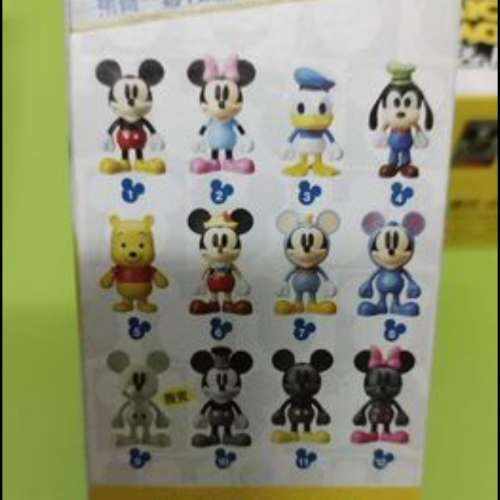 全新米奇老鼠小熊維尼鎖匙扣New disney mickey house winnie the pooh key ring