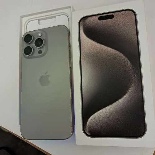 99.99%new iPhone15  pro max 256gb battery health 100%