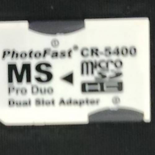 Photo Fast Dual Slot adapter