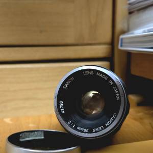 Canon 35mm F2 LTM (L39)